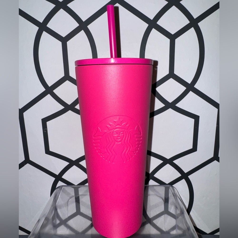 Starbucks Hot Barbie Pink Tumbler RARE*
